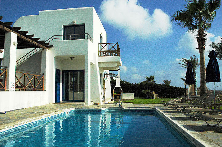 Kymmates Beach Front Villas Paphos Exterior foto